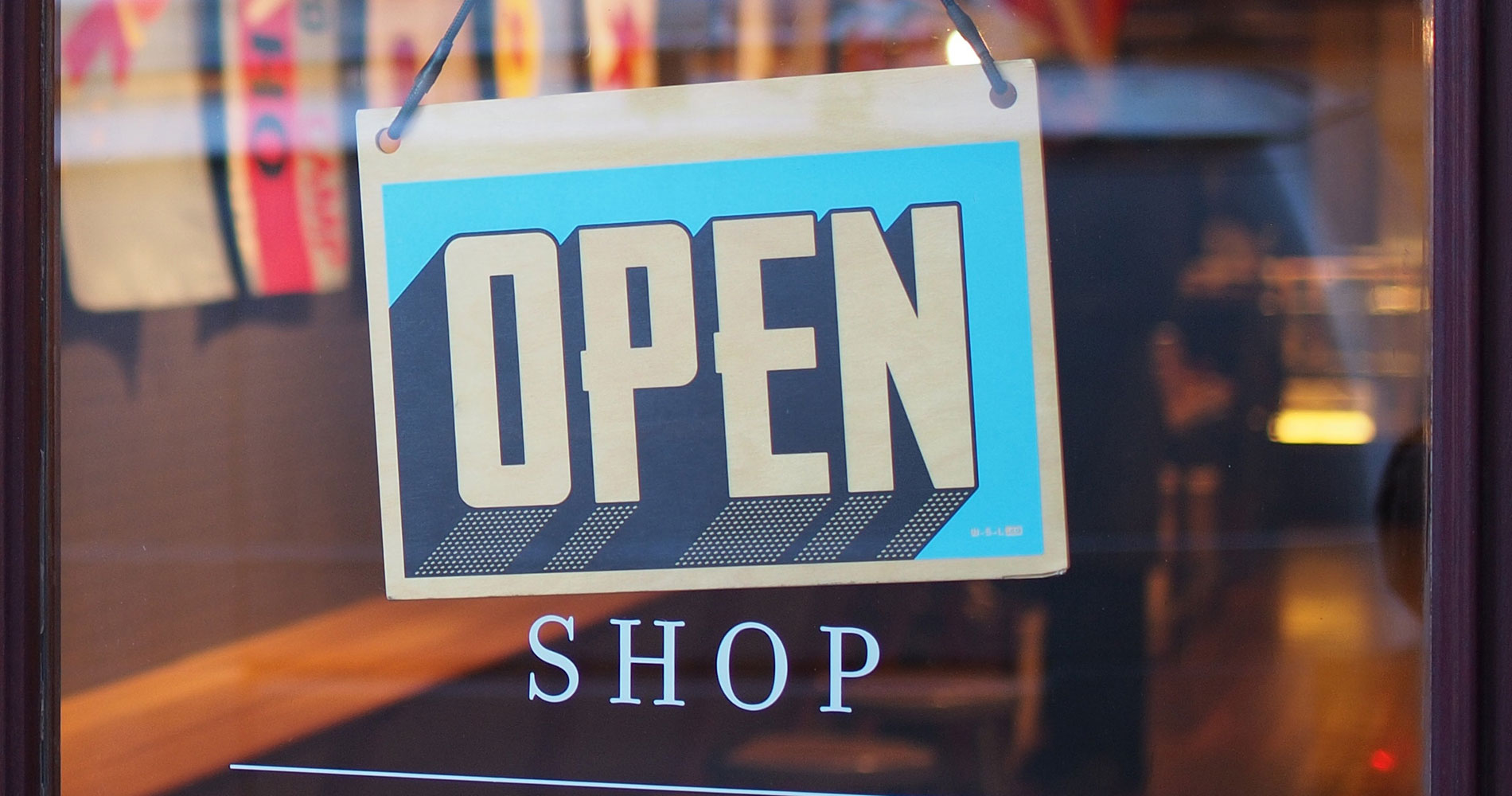 open store sign