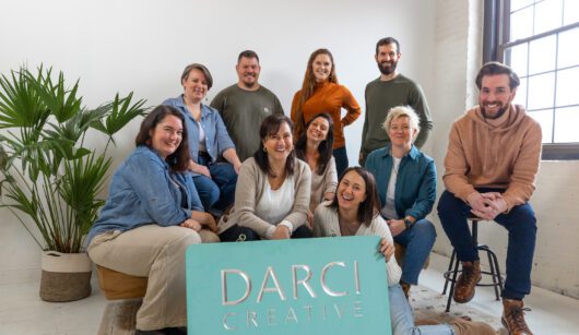 Group photo of DARCI Creative team